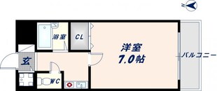 グランデージ今里の物件間取画像